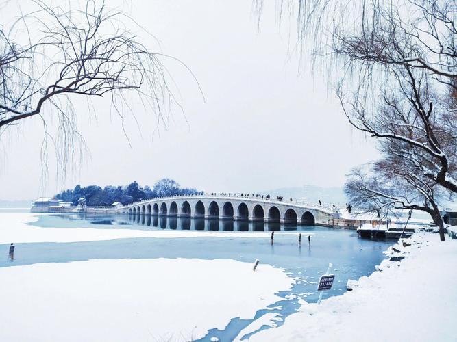 颐和园雪景_颐和园雪景描写